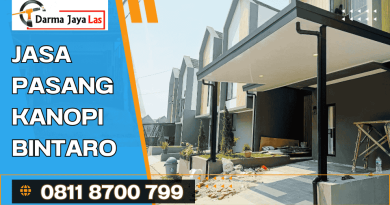 Jasa Pasang Kanopi Bintaro