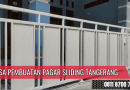 Jasa Pembuatan Pagar Sliding Tangerang